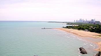Weather camera view of Edgewater Beach.