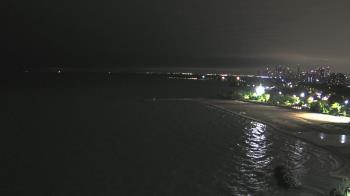 Weather camera view of Edgewater Beach.