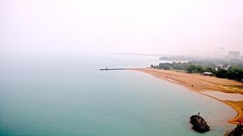Weather camera view of Edgewater Beach.