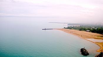 Weather camera view of Edgewater Beach.