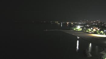 Weather camera view of Edgewater Beach.
