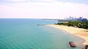 Weather camera view of Edgewater Beach.