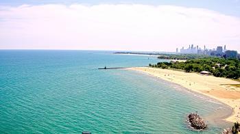 Weather camera view of Edgewater Beach.