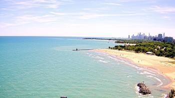 Weather camera view of Edgewater Beach.