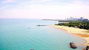 Weather camera view of Edgewater Beach.