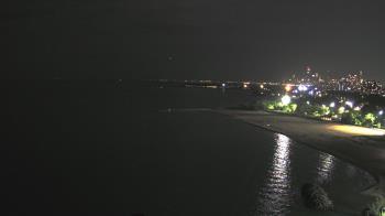 Weather camera view of Edgewater Beach.