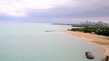 Weather camera view of Edgewater Beach.