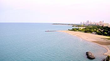 Weather camera view of Edgewater Beach.