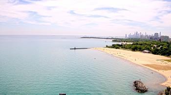 Weather camera view of Edgewater Beach.