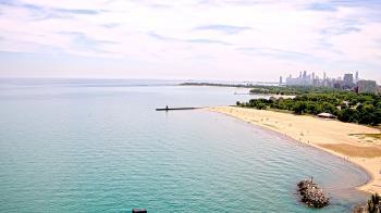 Weather camera view of Edgewater Beach.
