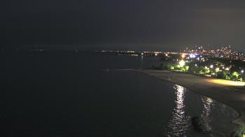 Weather camera view of Edgewater Beach.