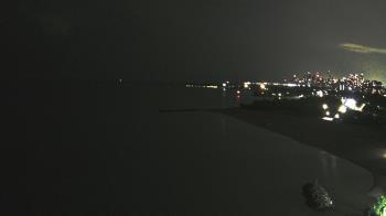 Weather camera view of Edgewater Beach.