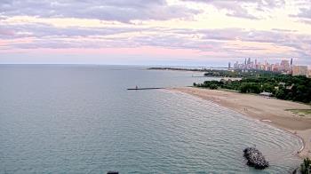 Weather camera view of Edgewater Beach.