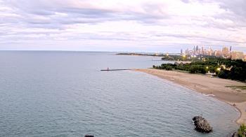 Weather camera view of Edgewater Beach.