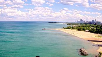 Weather camera view of Edgewater Beach.