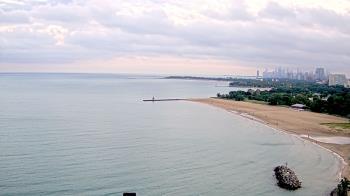 Weather camera view of Edgewater Beach.