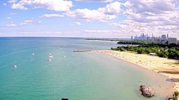 Weather camera view of Edgewater Beach.