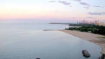 Weather camera view of Edgewater Beach.