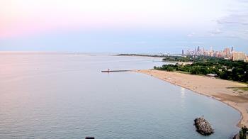 Weather camera view of Edgewater Beach.