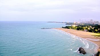 Weather camera view of Edgewater Beach.