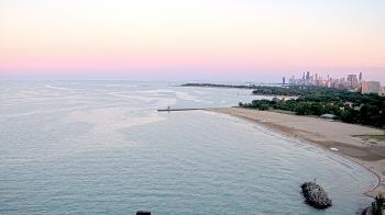 Weather camera view of Edgewater Beach.