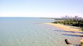 Weather camera view of Edgewater Beach.