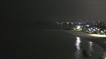 Weather camera view of Edgewater Beach.