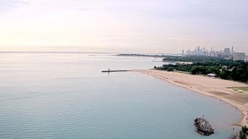 Weather camera view of Edgewater Beach.