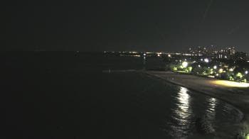 Weather camera view of Edgewater Beach.