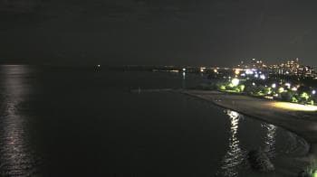 Weather camera view of Edgewater Beach.