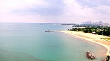 Weather camera view of Edgewater Beach.