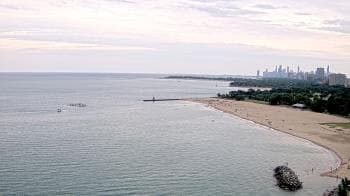 Weather camera view of Edgewater Beach.