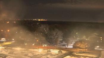 Weather camera view of Chippenham Hospital.