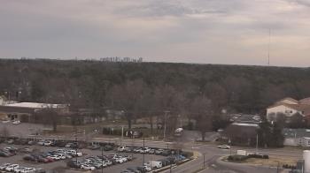 Weather camera view of Chippenham Hospital.