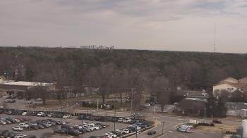 Weather camera view of Chippenham Hospital.