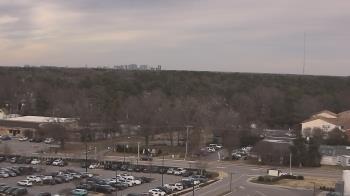 Weather camera view of Chippenham Hospital.