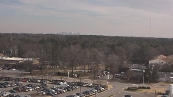 Weather camera view of Chippenham Hospital.