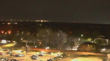 Weather camera view of Chippenham Hospital.