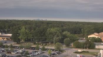 Weather camera view of Chippenham Hospital.