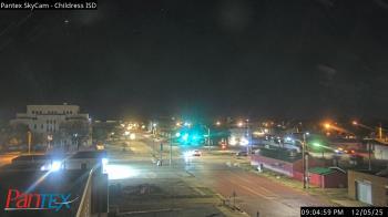 Weather camera view of Childress ISD.