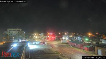 Weather camera view of Childress ISD.