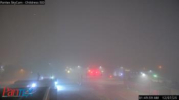 Weather camera view of Childress ISD.