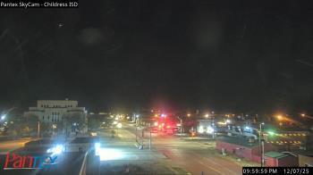 Weather camera view of Childress ISD.