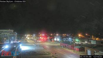 Weather camera view of Childress ISD.