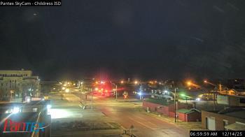 Weather camera view of Childress ISD.