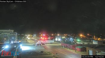Weather camera view of Childress ISD.