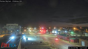 Weather camera view of Childress ISD.