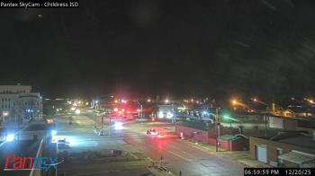 Weather camera view of Childress ISD.