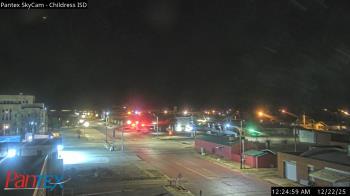 Weather camera view of Childress ISD.