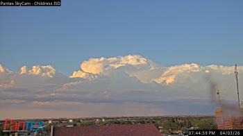 Weather camera view of Childress ISD.